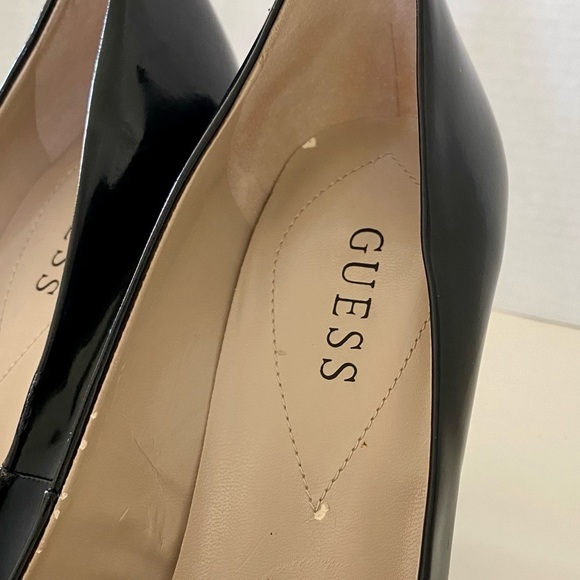 Guess Cyrano2 Black Stiletto 4.5” Pumps Size 10 M — Y2K - Picture 12 of 15